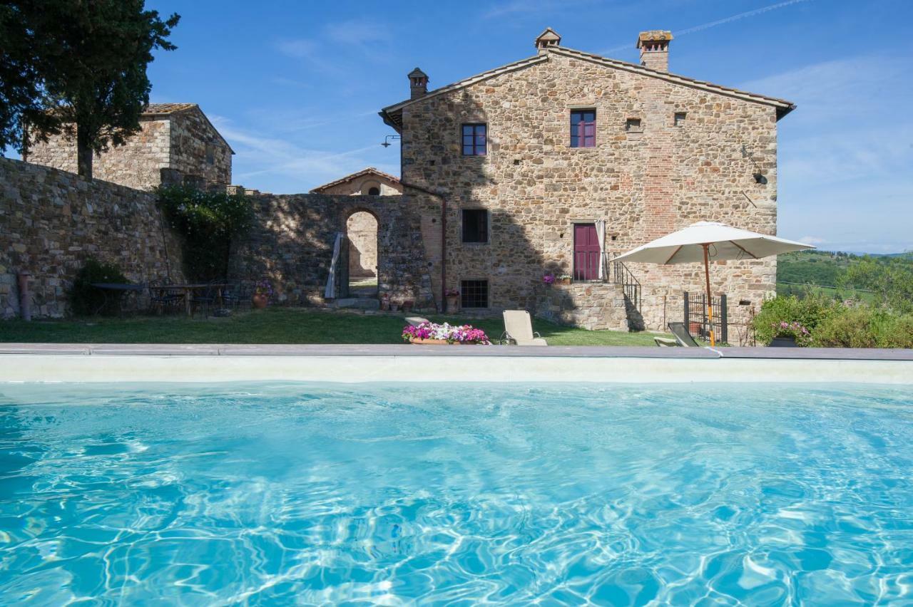 Chiantivillas Poggio A Vento Badia A Passigano Eksteriør bilde